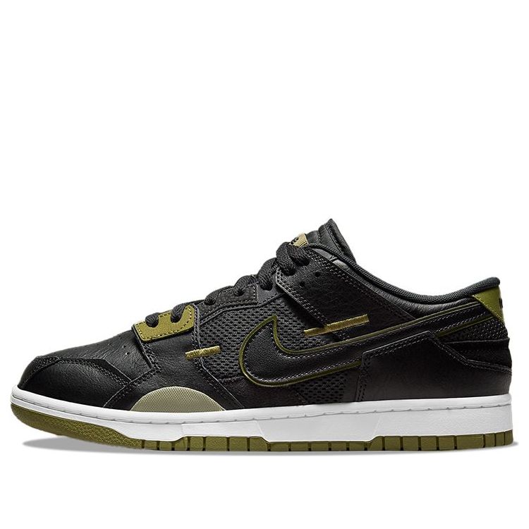 Nike Dunk Low Scrap 'Black Green'  DM0128-001 Iconic Trainers